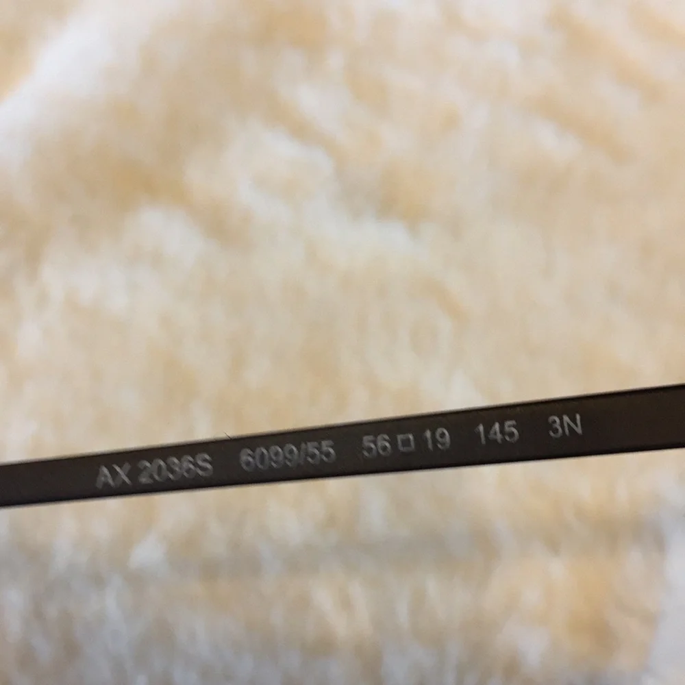Armani exchange, AE2036S FRAMES, lenses are prescription